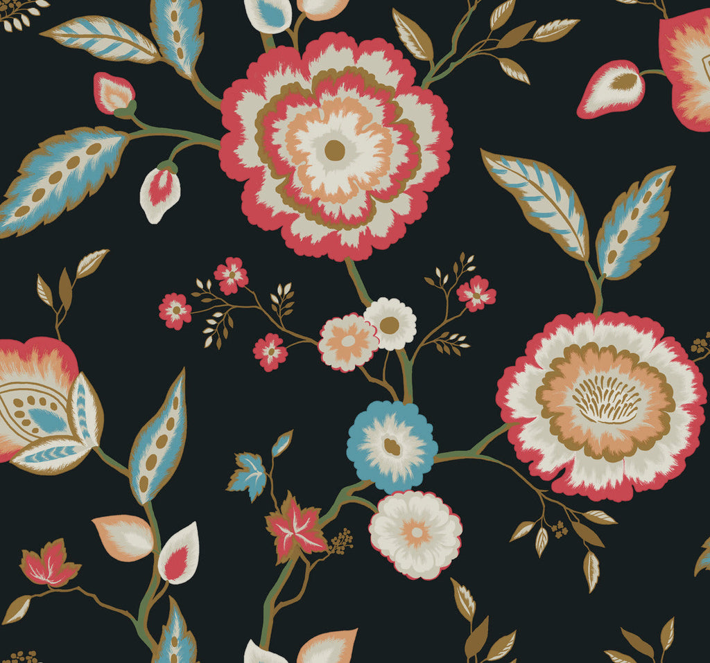 Dahlia Blooms Wallpaper