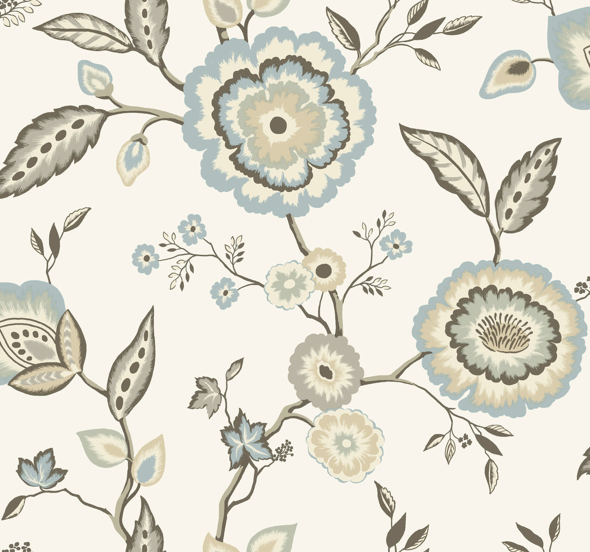 Dahlia Blooms Wallpaper