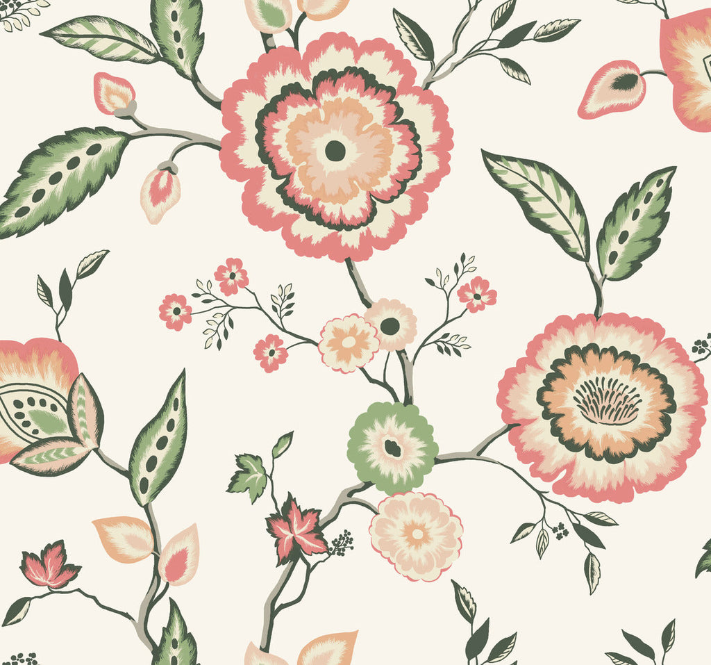 Dahlia Blooms Wallpaper