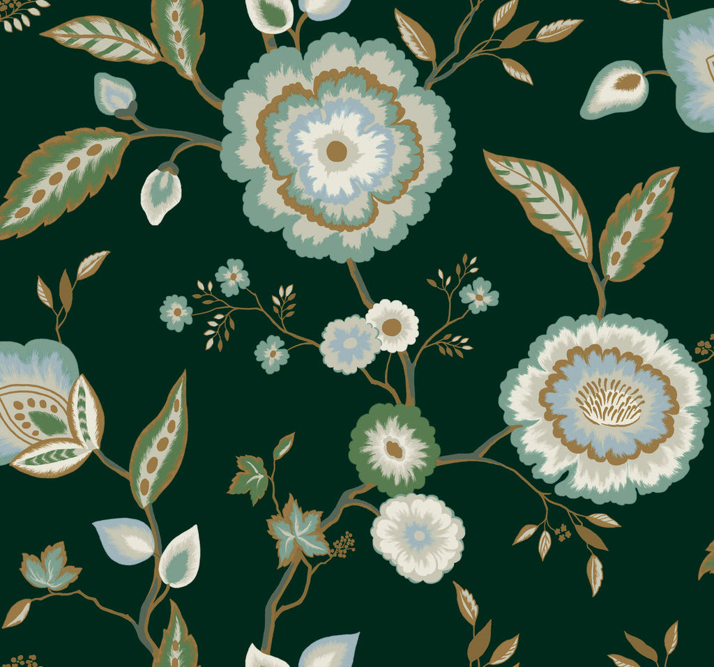 Dahlia Blooms Wallpaper