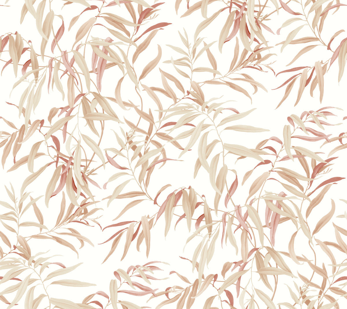 Willow Grove Clay Wallpaper