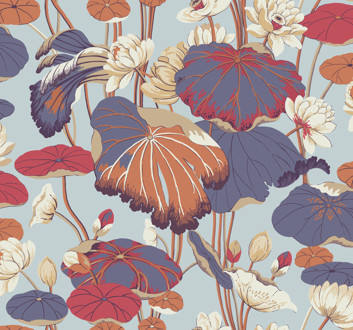Lotus Pond Wallpaper