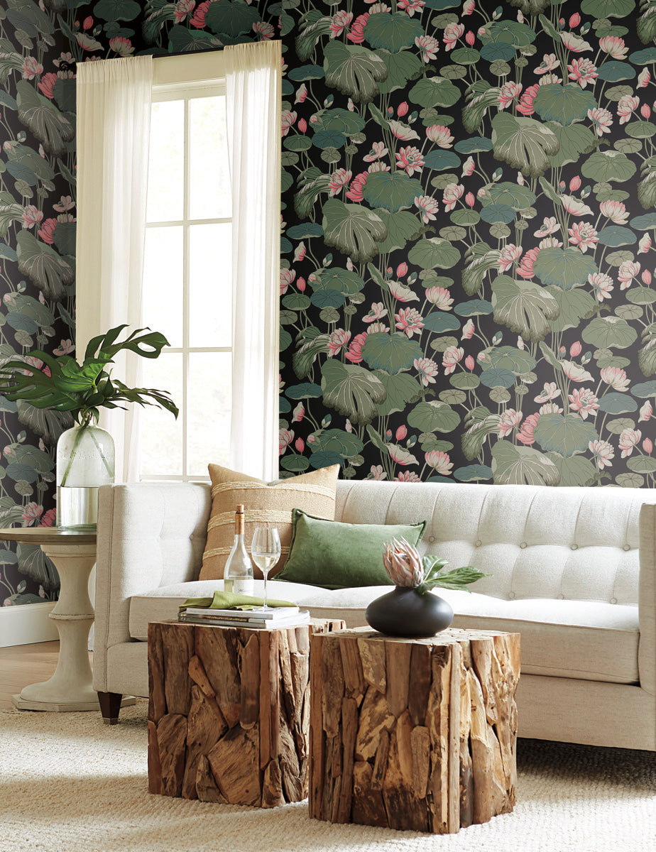 Lotus Pond Wallpaper