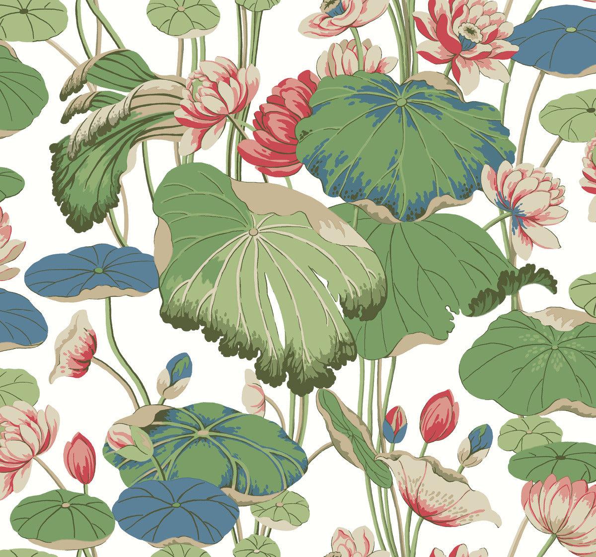 Lotus Pond Wallpaper