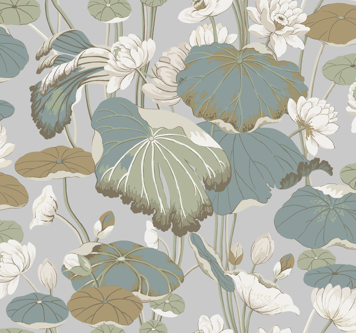 Lotus Pond Wallpaper