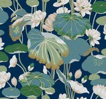 Load image into Gallery viewer, Lotus Pond Wallpaper