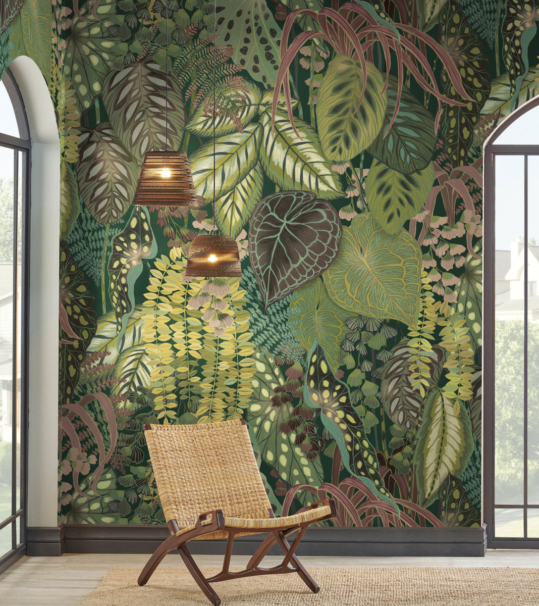 Greenery Mural Wall Mural