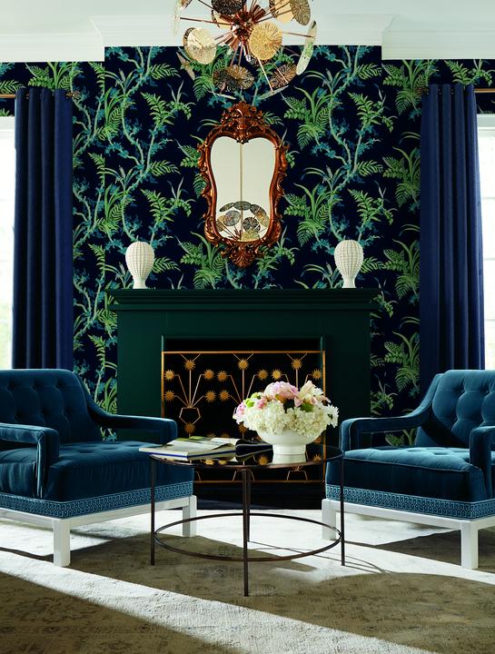 Enchanted Fern Wallpaper