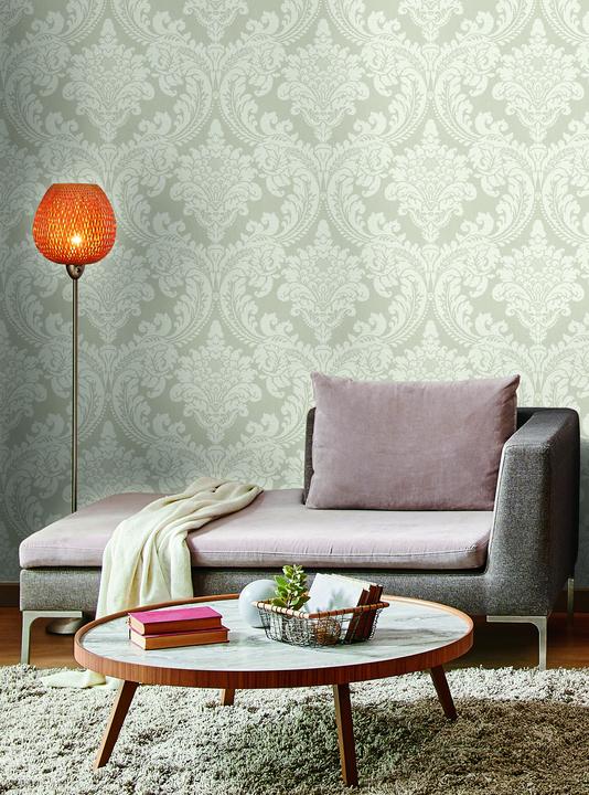 Tapestry Damask Wallpaper
