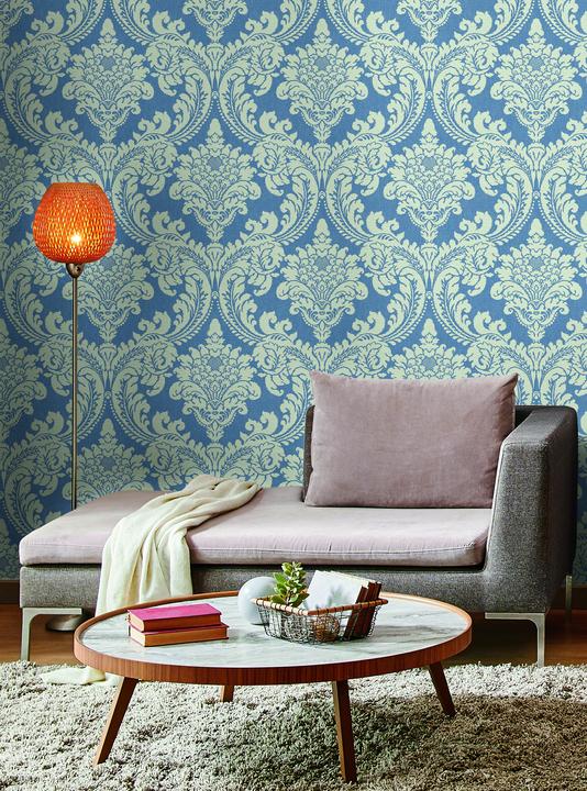 Tapestry Damask Wallpaper