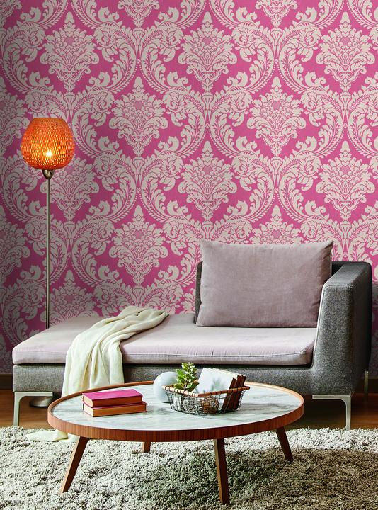 Tapestry Damask Wallpaper