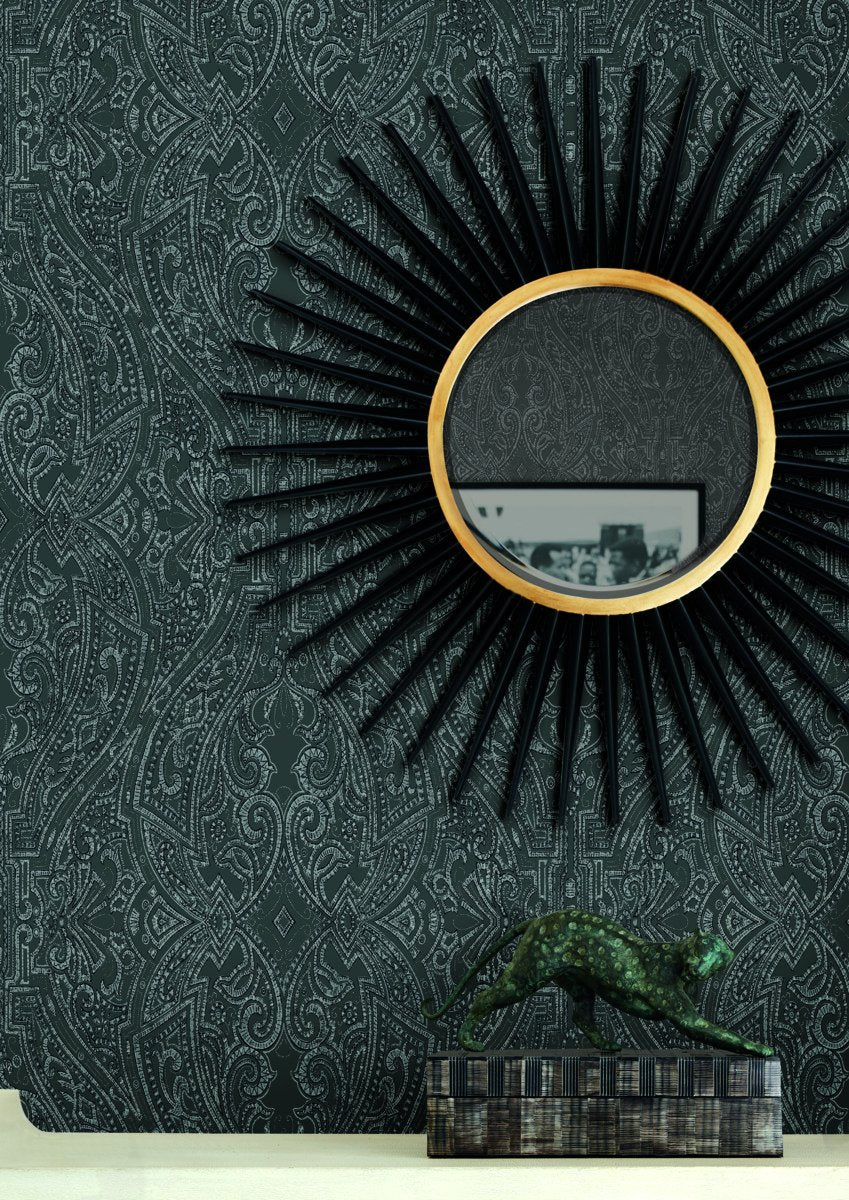 Ascot Damask Wallpaper