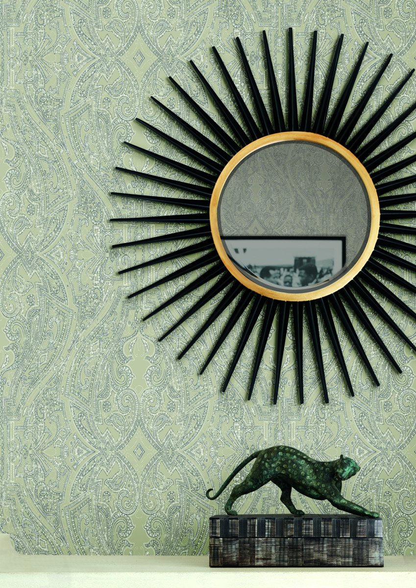 Ascot Damask Wallpaper