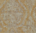 metallic, gold, silver, glint, scenic, chinoiserie, gold leaf, leopards, birds, acanthus, damask, leaf, leaves, classic, s...
