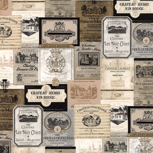 Wine Labels Wallpaper