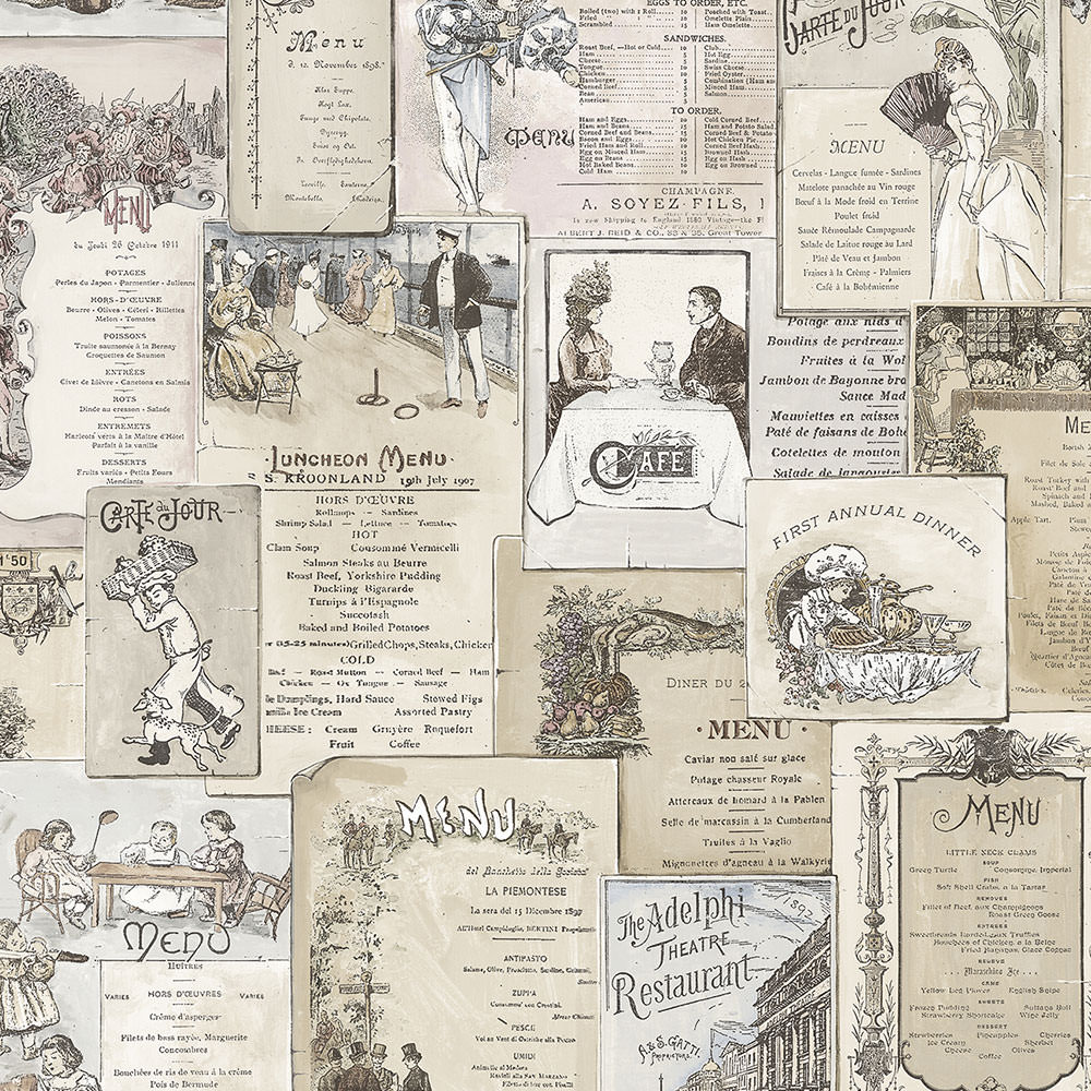 Menu Sidewall Wallpaper – Wallpaper Your World