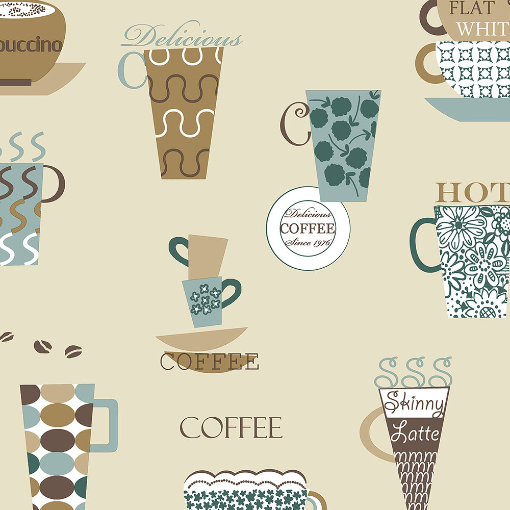 wallpaper, wallpapers, novelty, coffee cups, mugs, cups, words, script, saucers, pattern, floral
