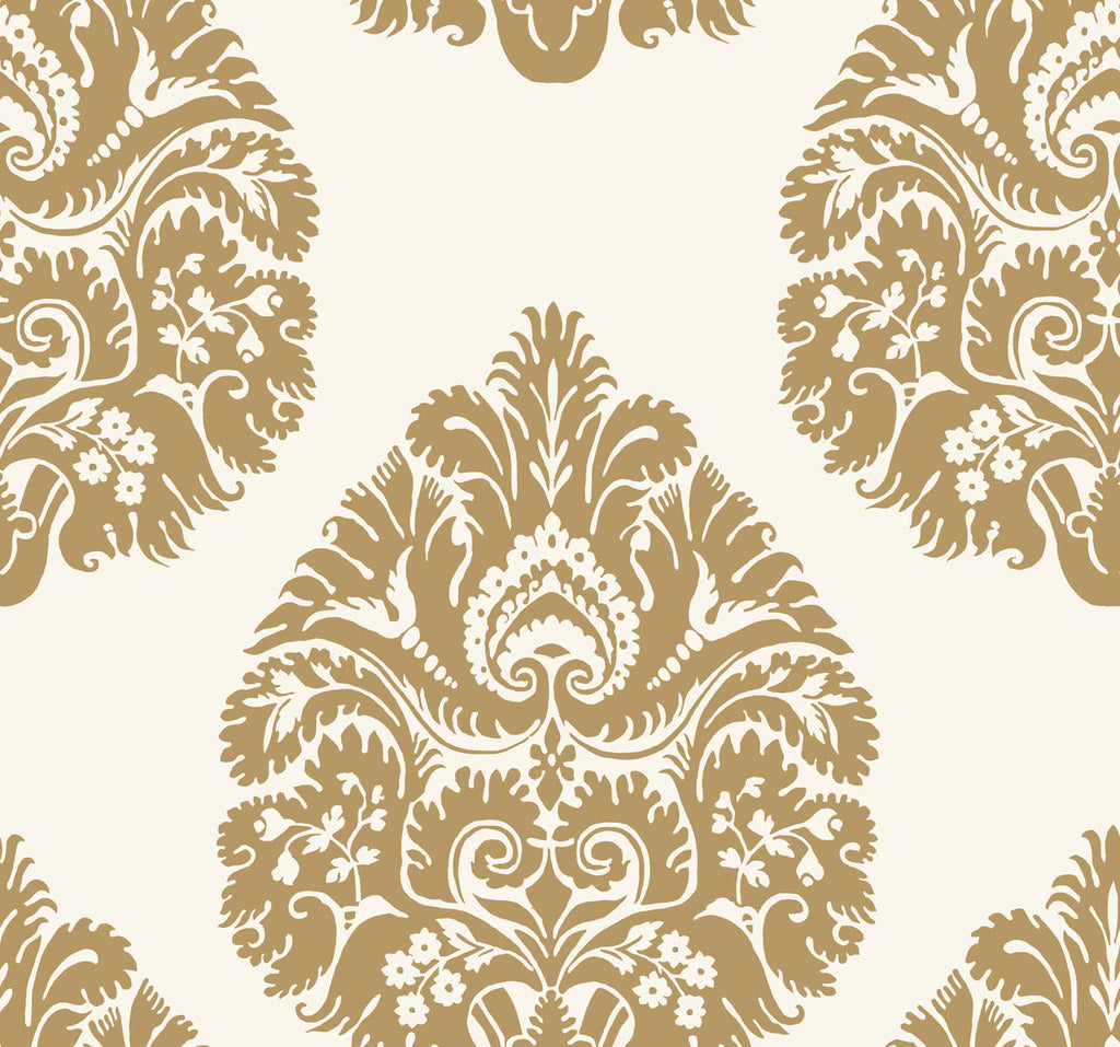 metallic, gold, silver, glint, scenic, chinoiserie, gold leaf, leopards, birds, acanthus, damask, leaf, leaves, classic, s...