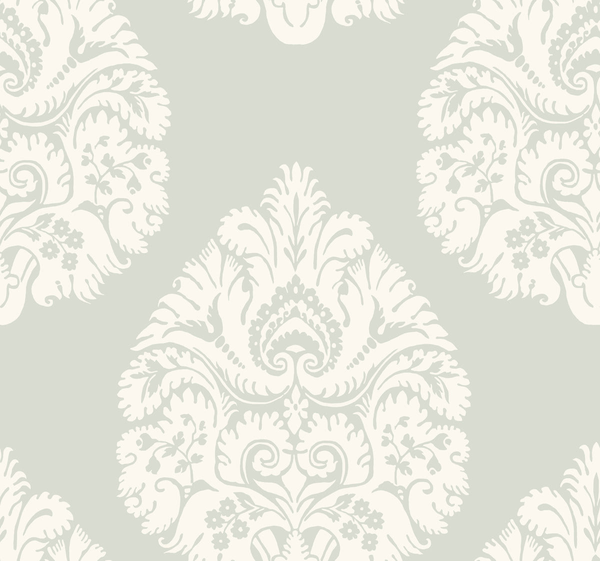 metallic, gold, silver, glint, scenic, chinoiserie, gold leaf, leopards, birds, acanthus, damask, leaf, leaves, classic, s...