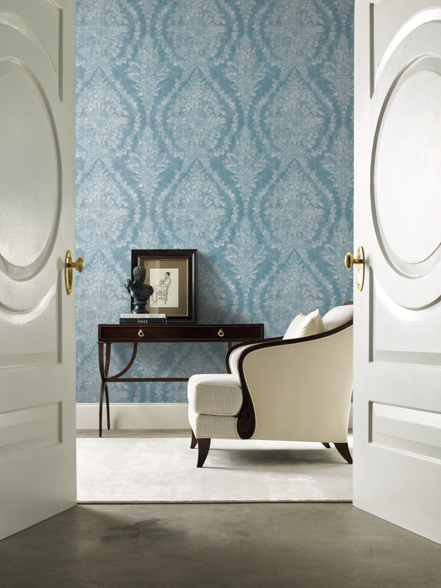 Charleston Damask Wallpaper