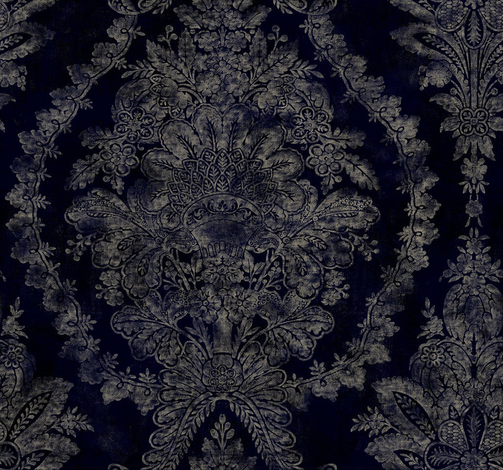 metallic, gold, silver, glint, scenic, chinoiserie, gold leaf, leopards, birds, acanthus, damask, leaf, leaves, classic, s...