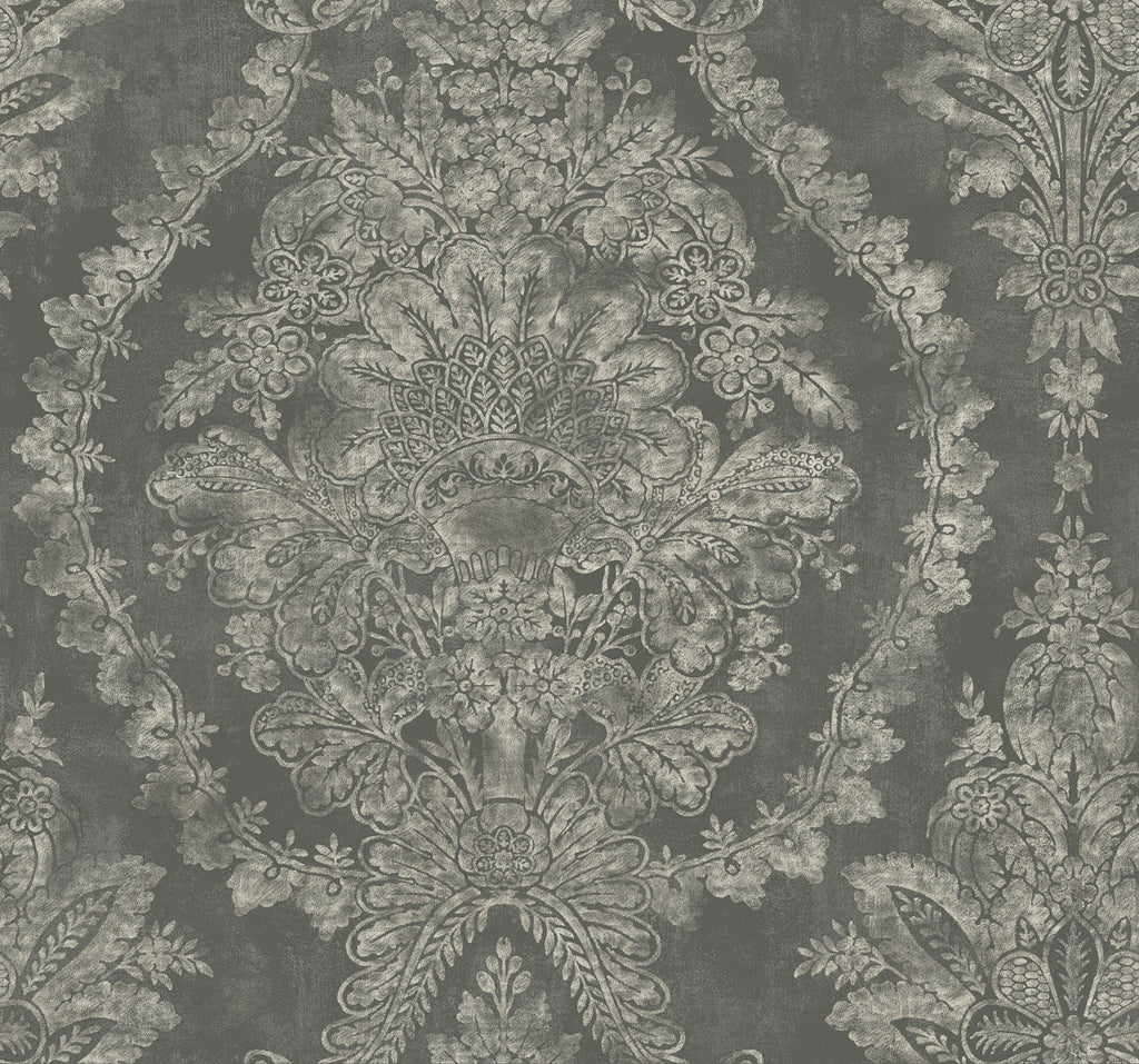 metallic, gold, silver, glint, scenic, chinoiserie, gold leaf, leopards, birds, acanthus, damask, leaf, leaves, classic, s...