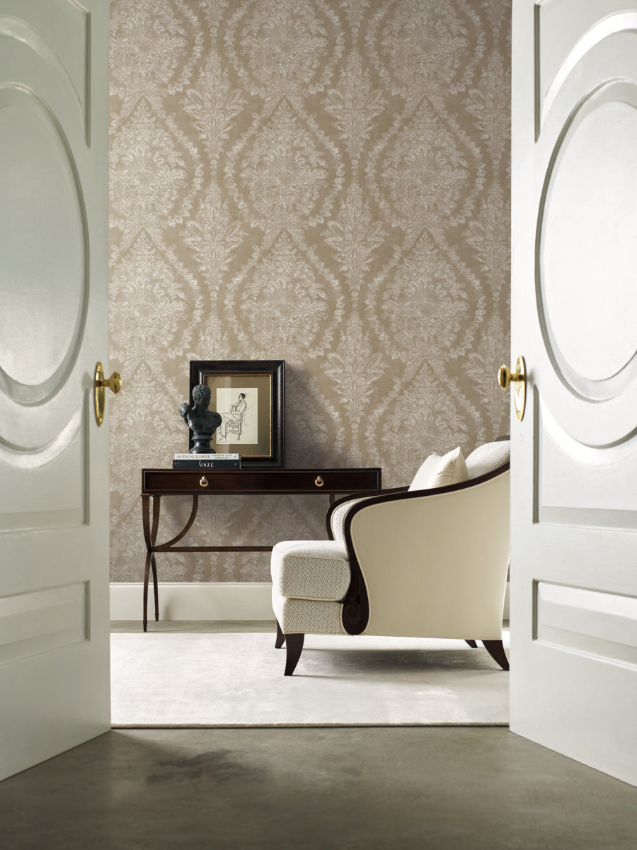 Charleston Damask Wallpaper