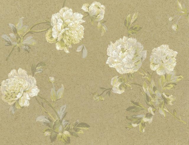 Cork gold peony grey gray