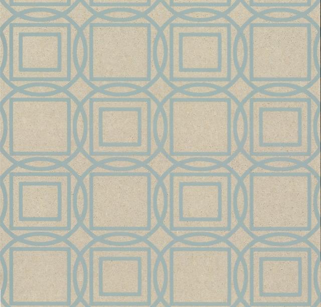 Cork square squares circle circles teal pearl
