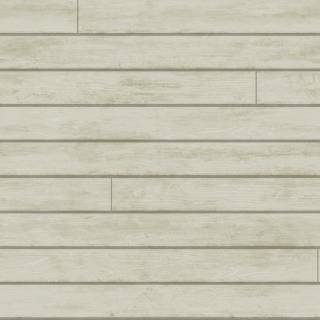 removable wallpaper country boards woodgrain tongue and groove grey