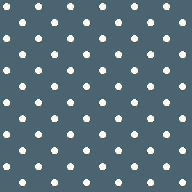 Magnolia Home Dots on Dots Removable Wallpaper white/blue