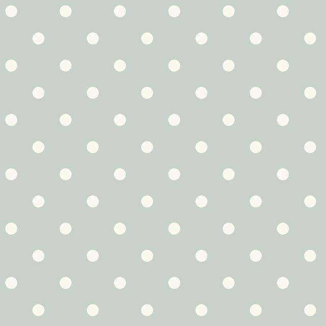 Magnolia Home Dots on Dots Removable Wallpaper green/white