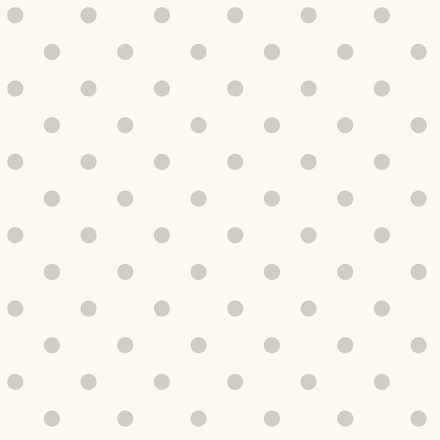 Magnolia Home Dots on Dots Removable Wallpaper gray/white