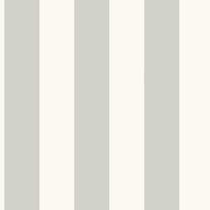 Magnolia Home Awning Stripe Removable Wallpaper gray/white