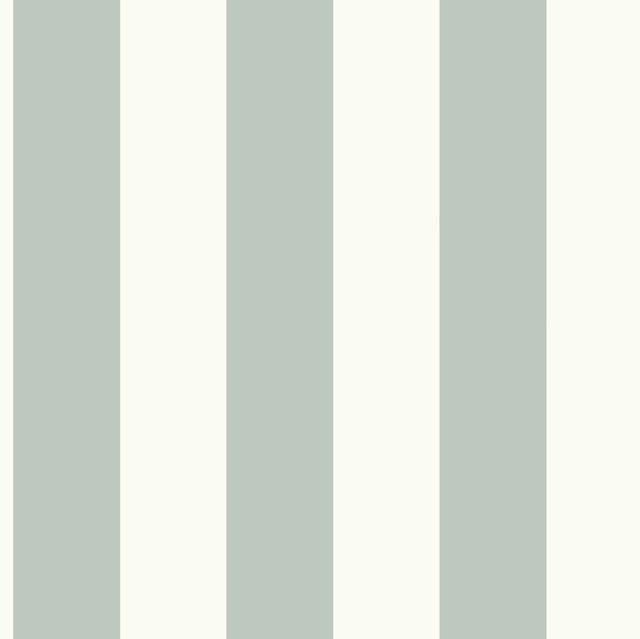 Magnolia Home Awning Stripe Removable Wallpaper sage/white