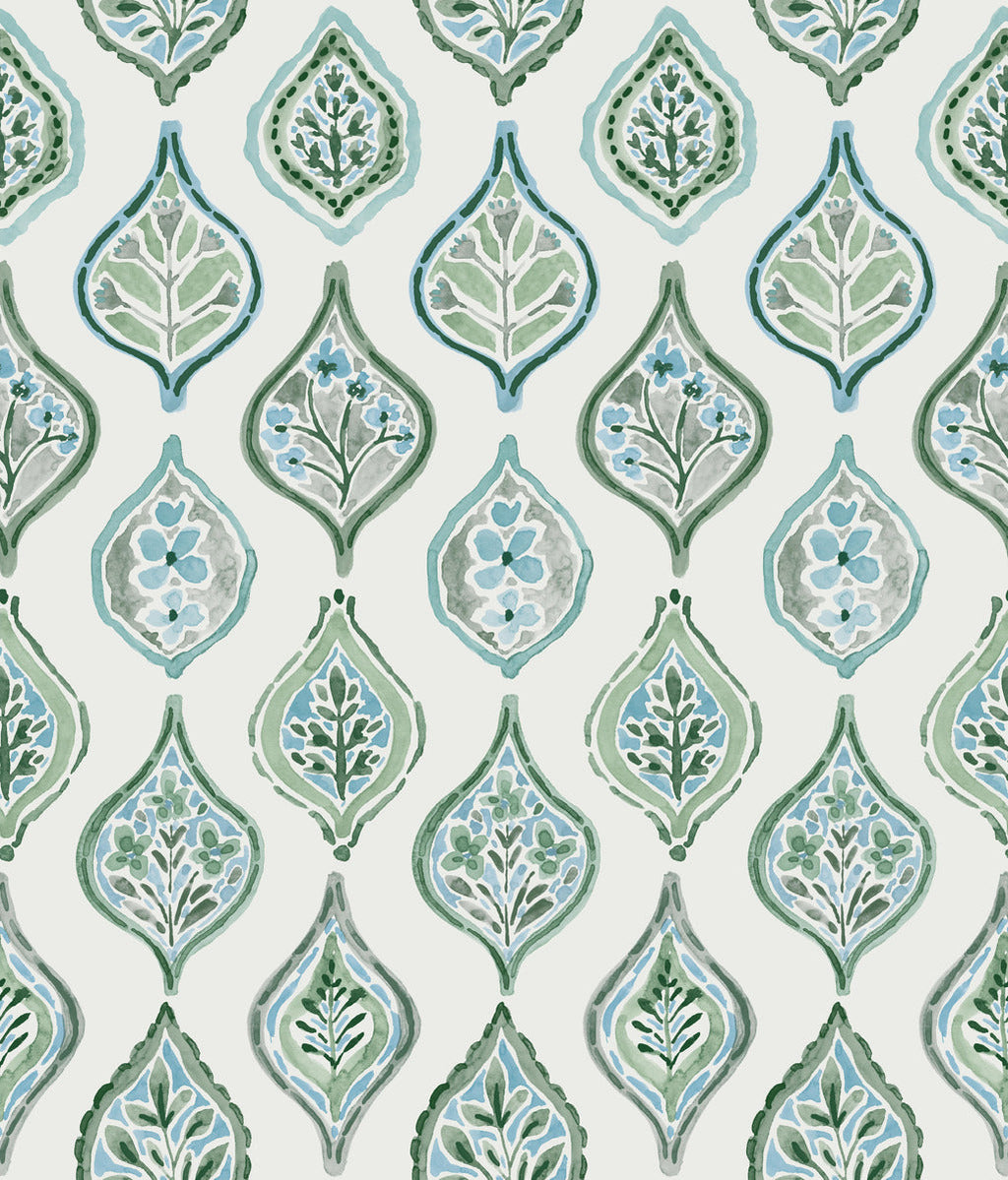 Marketplace Motif Wallpaper