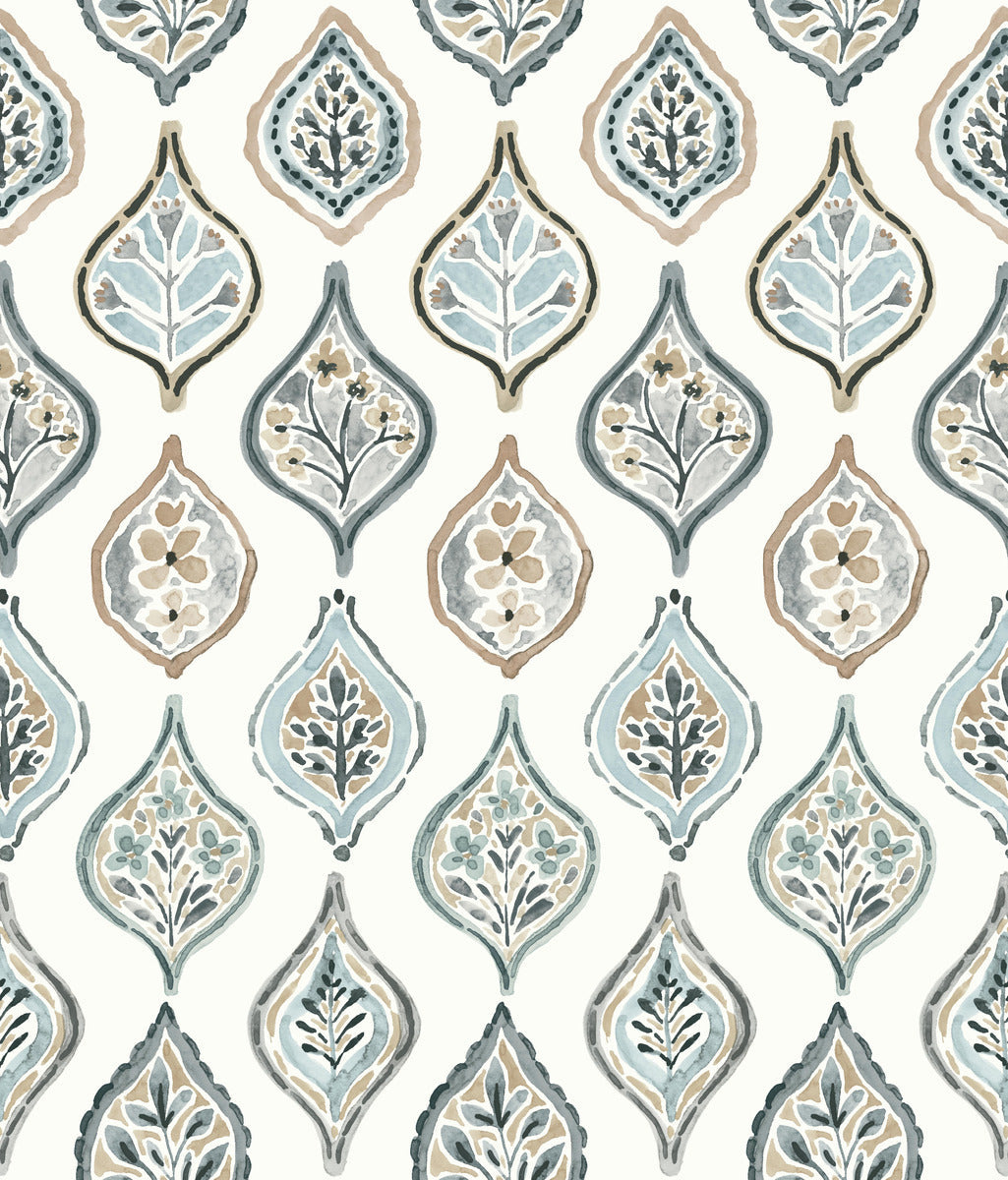 Marketplace Motif Wallpaper