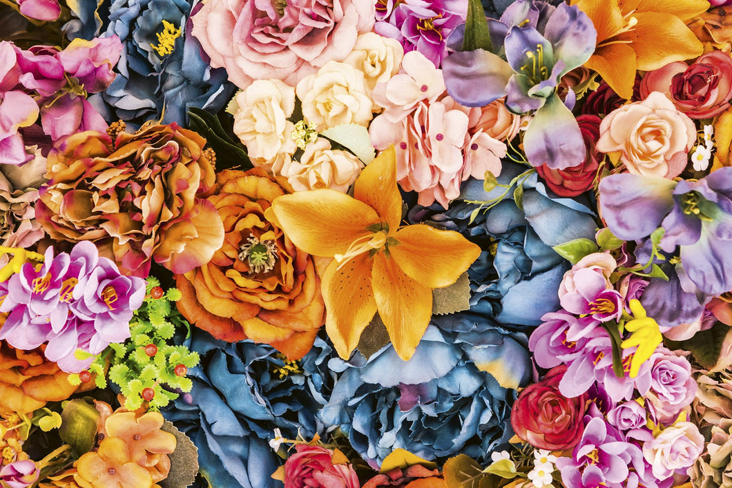 Vintage Flowers Wall Mural