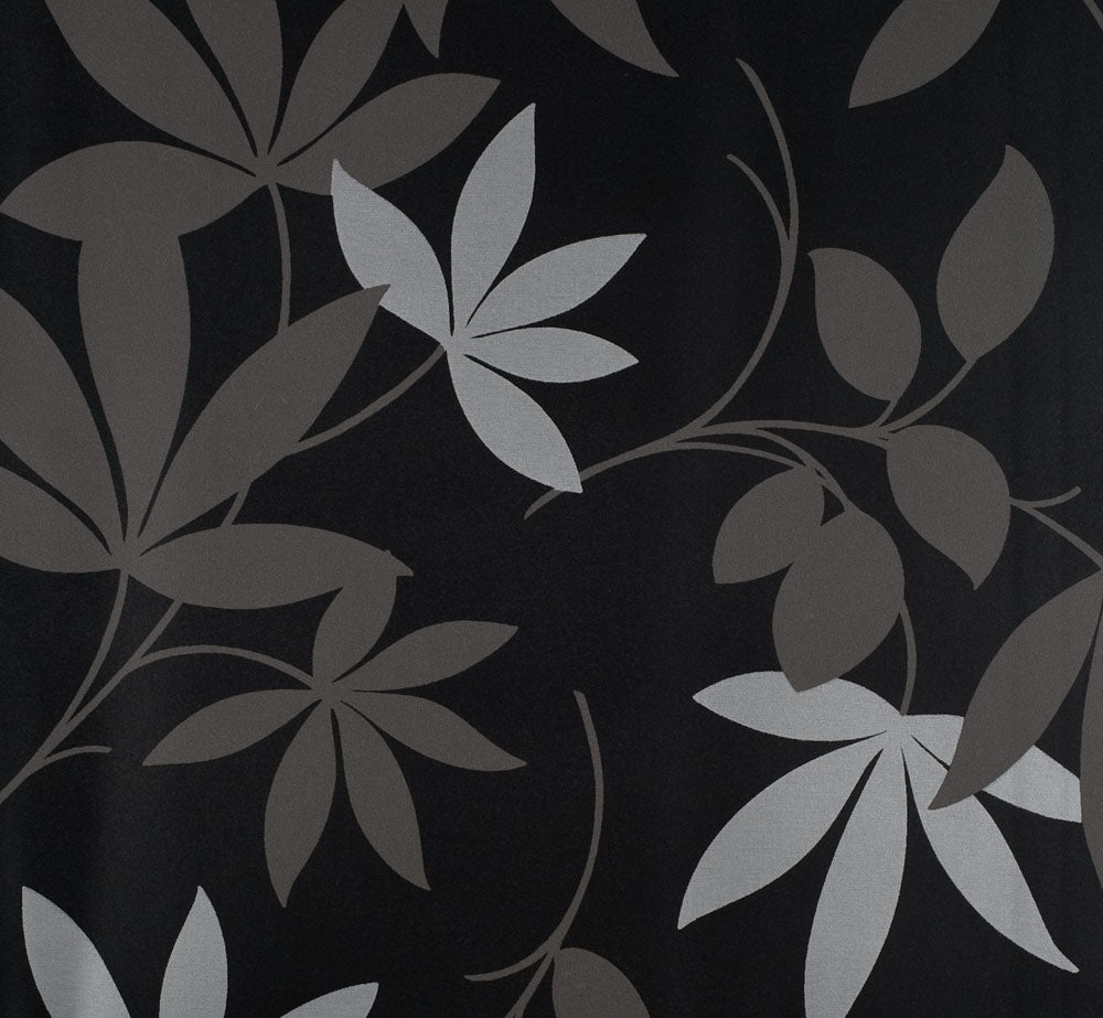 Vg26246 black bg.  Silver stems and leaves