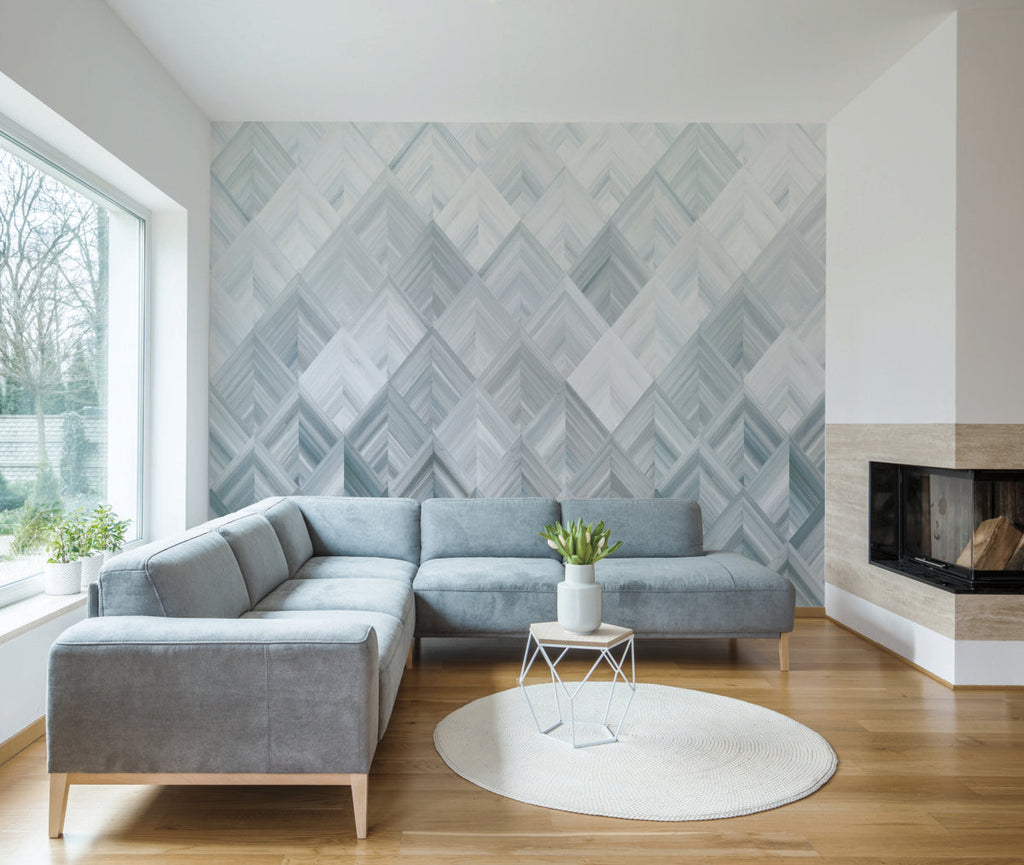 Diamond Parquet Mural