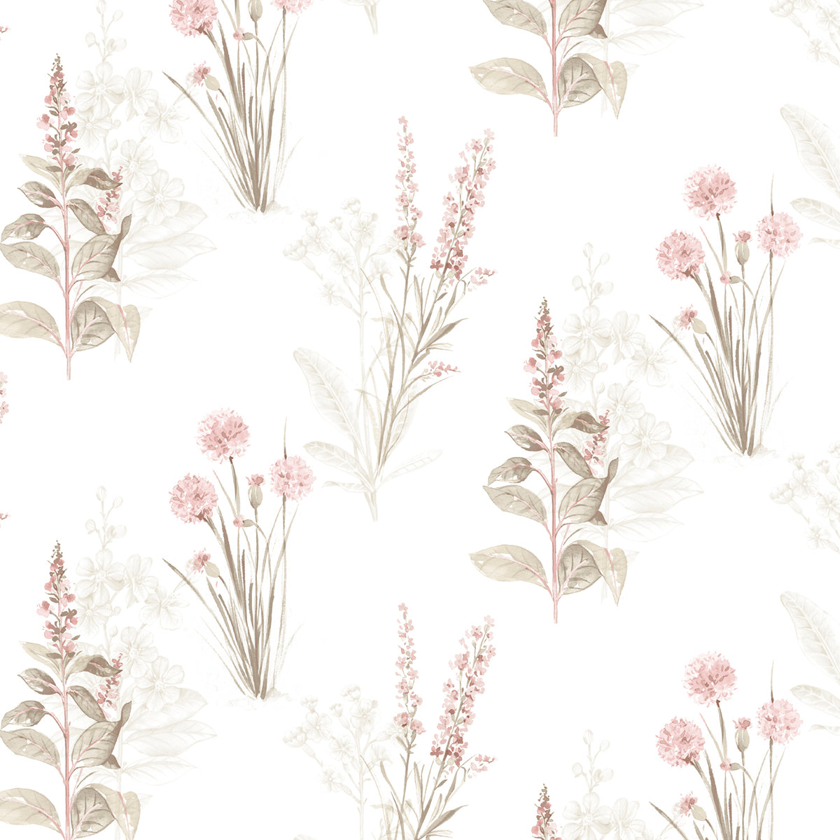 wallpaper, wallpapers, leaves, floral, flowers, stems, leaves, botanical