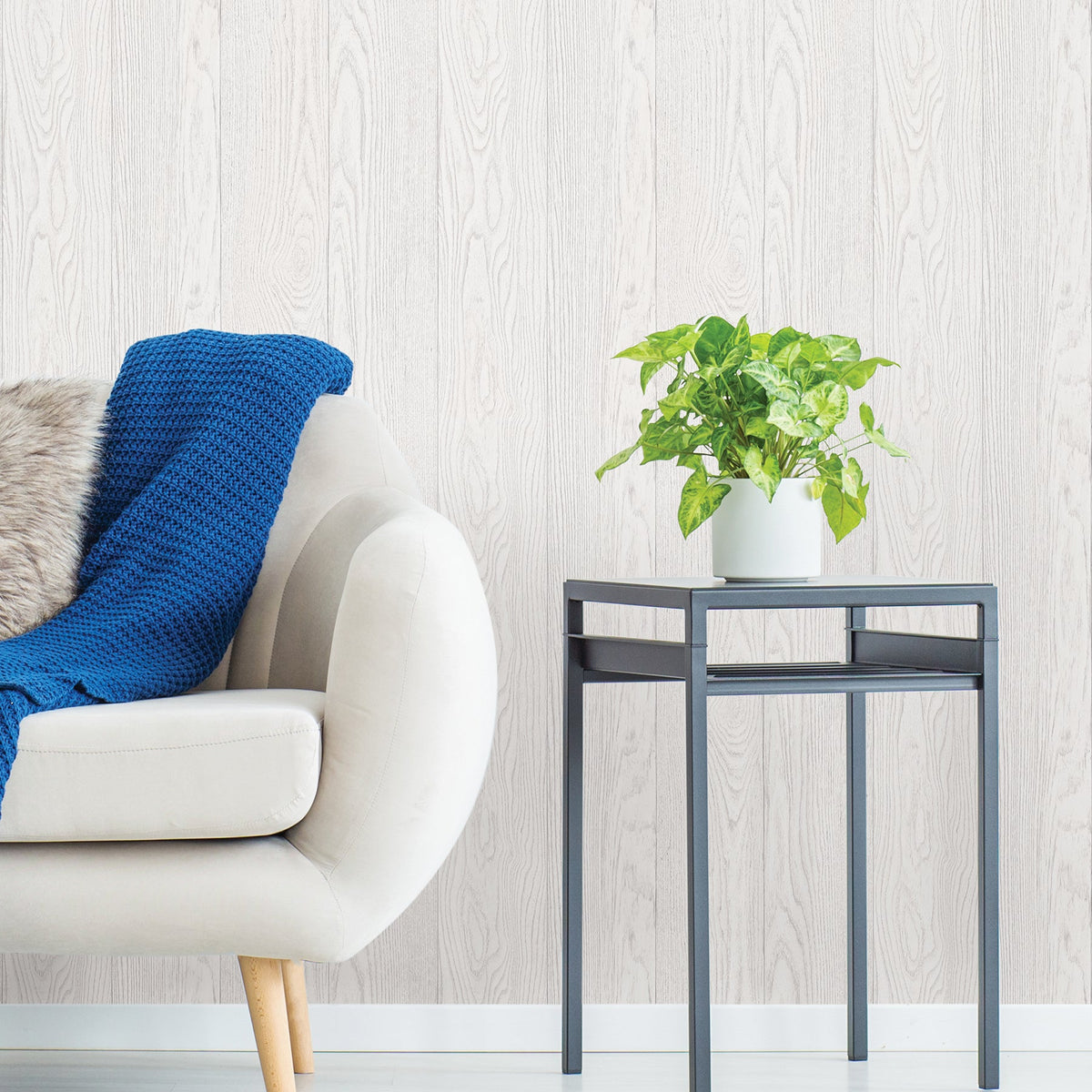 Timber Peel & Stick Wallpaper