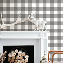 Load image into Gallery viewer, Homestead Plaid Peel &amp; Stick Wallpaper