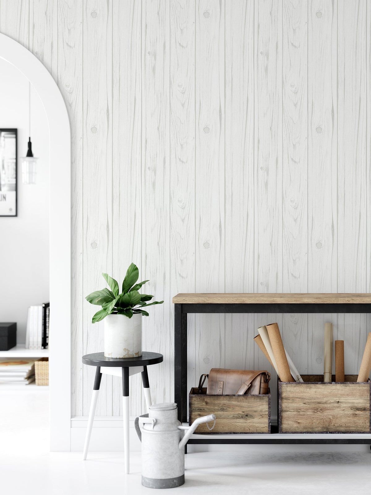 Barnwood Peel & Stick Wallpaper