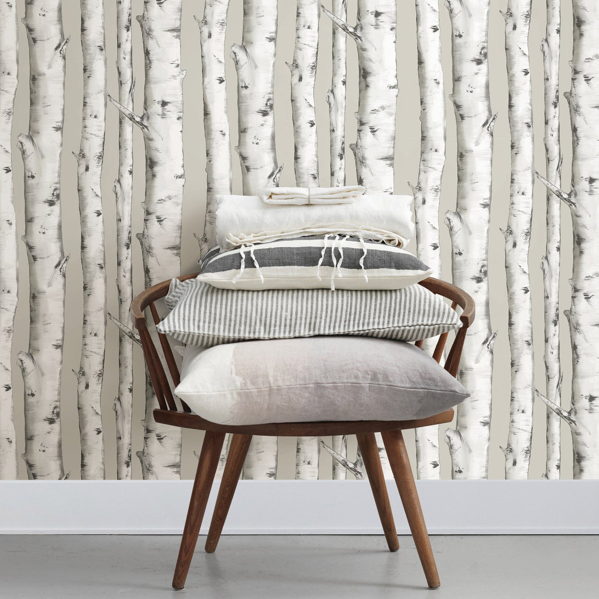 Downy Birch Peel & Stick Wallpaper
