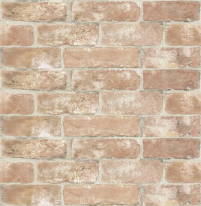 Old Town Brick Peel & Stick Wallpaper