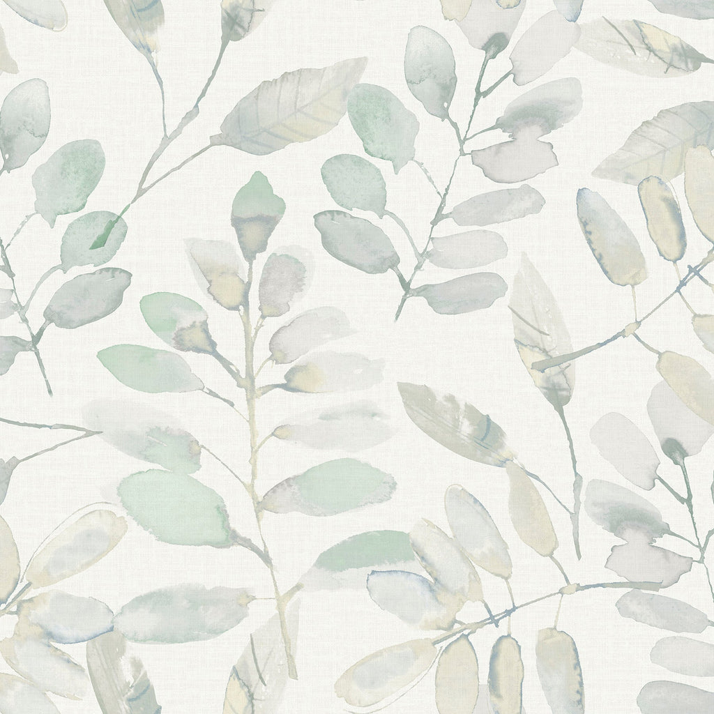 Modern, Leaves, Botanical, PVC Adhesive