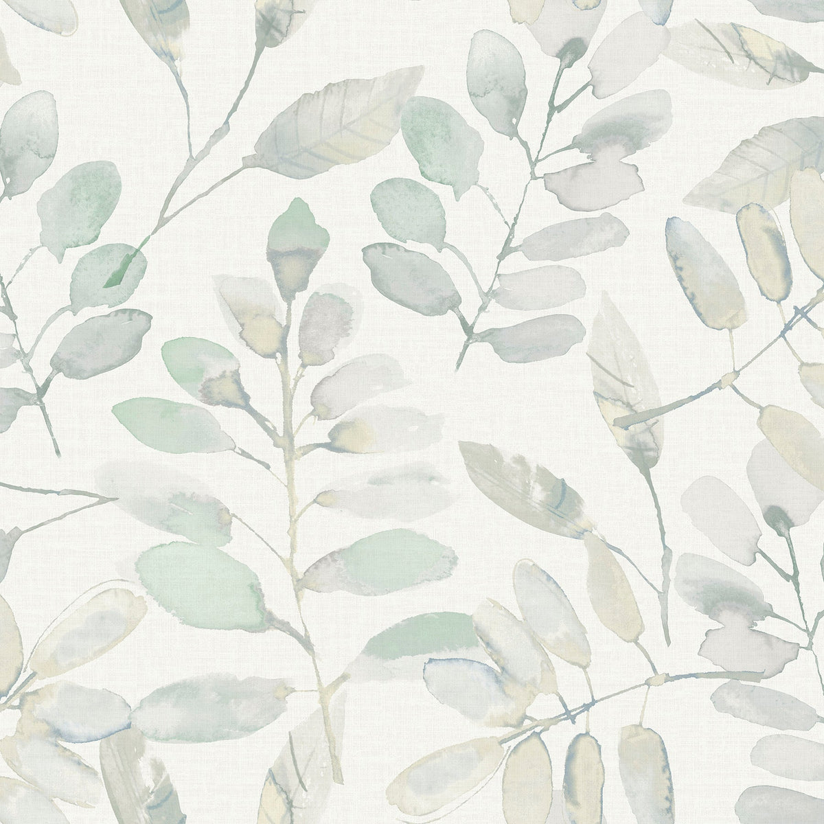 Modern, Leaves, Botanical, PVC Adhesive