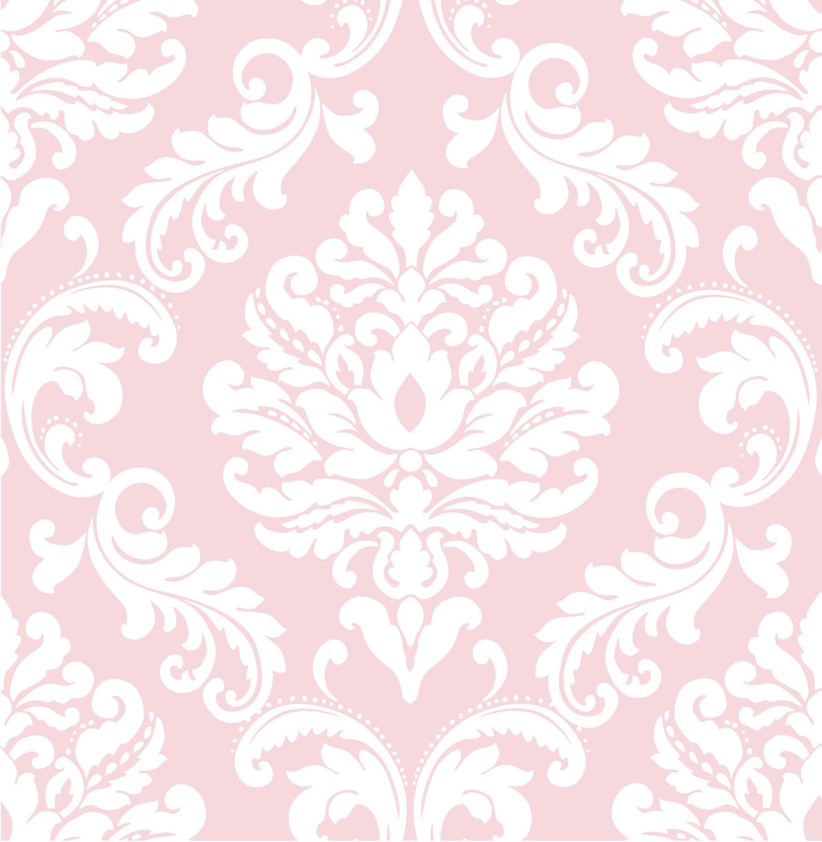 Pink Ariel Peel & Stick Wallpaper