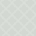 Grey Quatrefoil Peel & Stick Wallpaper